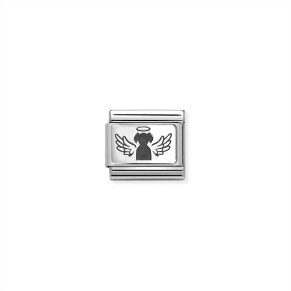NEW NOMINATION unisex animals links bracelet in angel dog